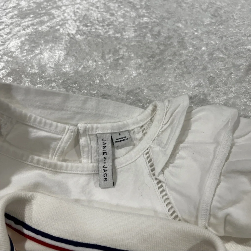 Lot bundle Of 6 Pieces Mix Kids Clothing Tops And Leggings Size 6 Girls - Picture 6 of 10